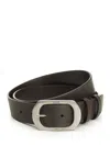 Celine Men Bc-21 Belt In Brown