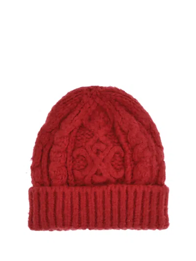 Celine Men Beanie In Red