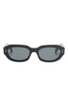 Celine Men Black Frame 58 Sunglasses In Black