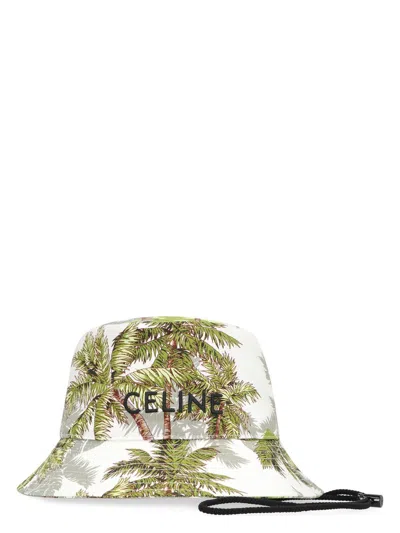CELINE MEN'S BUCKET HAT | SIZE MEDIUM | 2AU0K380Y COLOR 09VE