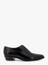 Celine Men Cadillac Oxford Leather Lace-up Shoe In Black