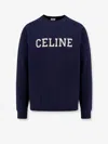 Celine Regular Sweatshirt In Brushed Cotton Fabric In Multicolor