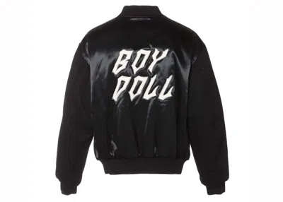 Pre-owned Celine Men's  Boy Doll Teddy Jacket In Satinfinish Nylon In Black