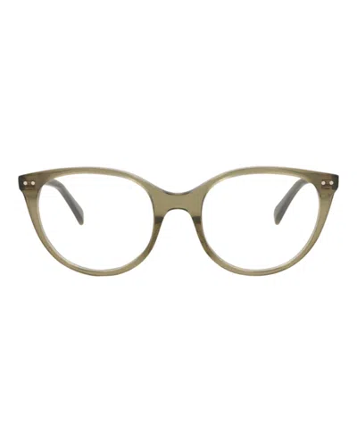 Pre-owned Celine Men's  Squareframe Acetate Optical Frames In Black Black Transparent (cl50081i/54/001)