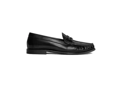Pre-owned Celine Men's  Vivienne Loafer Sneakers In Black