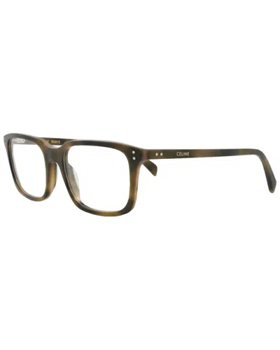 Celine Men's Cl50081i 56mm Optical Frames In Brown