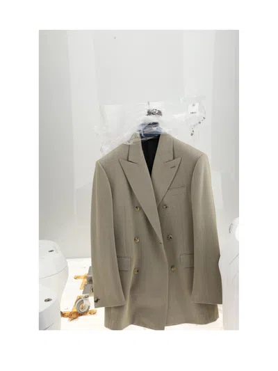 Celine Men Colonne Jacket In Multi