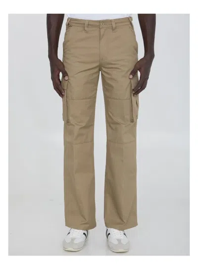 CELINE MEN'S COTTON BLEND CARGO-TROUSERS