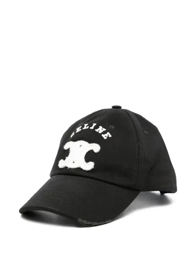 CELINE CELINE MEN HAT WITH LOGO