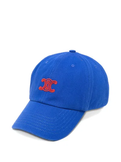 Celine Men Hats In Blue