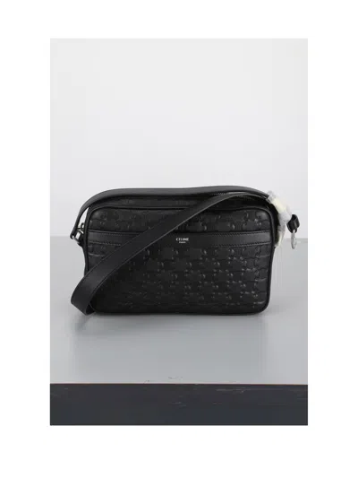 Celine Men Horizontal Messenger In Black