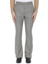 Celine Flared Wool And Cashmere Pants In Black