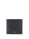 Celine Men Bi-fold Leather Wallet In Black
