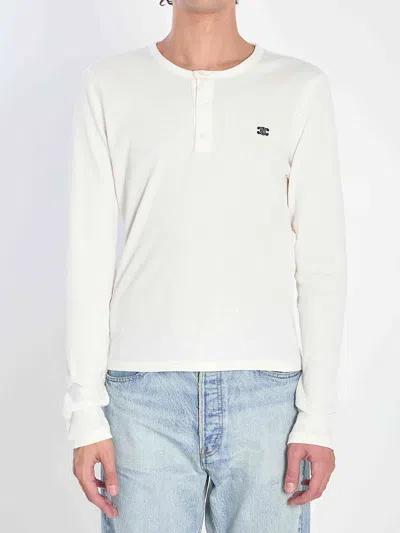 Celine Men Long-sleeve T-shirt In Gray