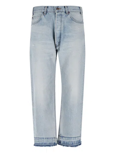Celine Men Loose Jeans "wesley" In Blue