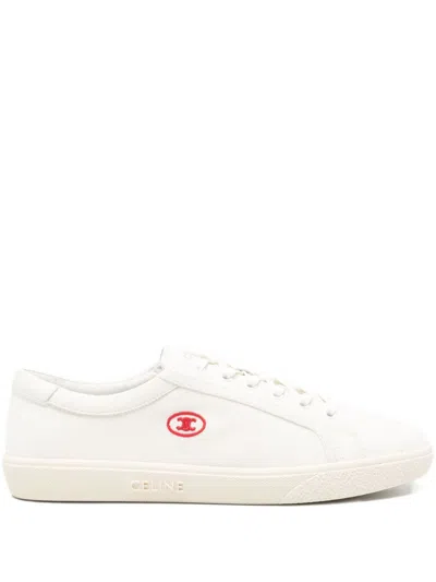 CELINE CELINE MEN LOU LEATHER SNEAKERS