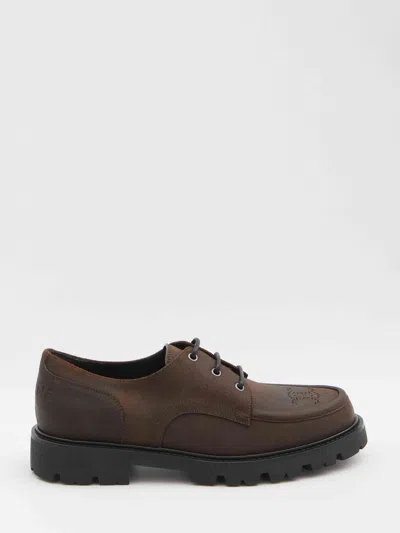 CELINE CELINE MEN MARGARET DERBY SHOE IN SUEDE