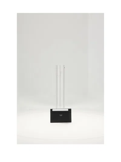 Celine Men Medium Card Holder In Black