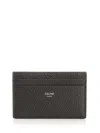 Celine Men Medium Card Holder In Brown