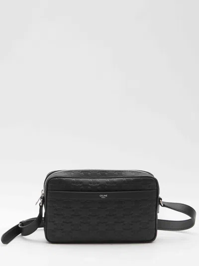 Celine Men Messanger Bag In Black
