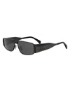 Celine Men's Metal Triomphe 59mm Rectangular Sunglasses