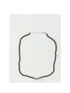 Celine Men Onyx Beads Necklace