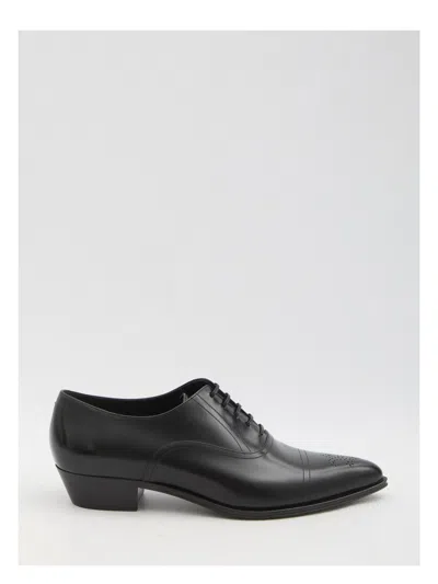 CELINE MEN'S OXFORD POINTED SHOES
