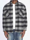 Celine Men Quilted Overshirt In Multi