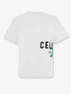 Celine Men Relaxed Fit Cotton T-shirt In Multi
