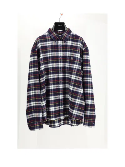 Celine Men Relaxed Shirt In Multi