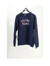 Celine Men Relaxed Sweatshirt In Blue