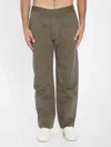 Celine Men Rinsed Denim Jeans In Green