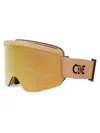 Celine Men's Ski Mask Oversized Logo Goggles In Pattern