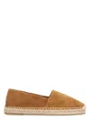 Celine Taillat Triomphe Suede Espadrilles Men In Brown