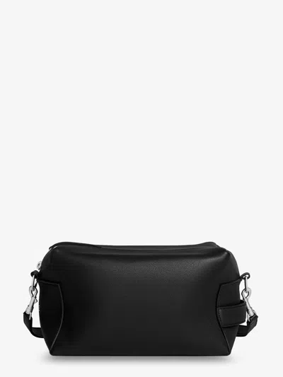 Celine Men Take Away Messenger Leather Crossbody Bag In Black