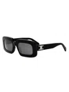 Celine Men's Triomphe 54mm Rectangular Sunglasses In Black