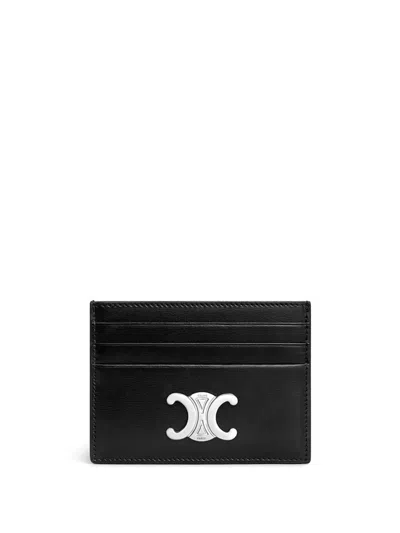 Celine Men Triomphe 6cc Porta Carte Credito In Multi