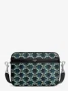 Celine Men Triomphe Canvas Shoulder Bag In Multi