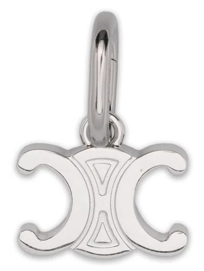 Celine Men Triomphe Charm In Metallic