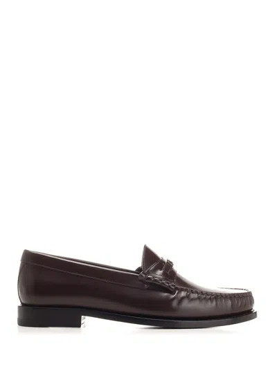 Celine Men Loafer Triomphe Loafer 15 In Brown