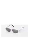 Celine Men Triomphe Metal 03 Sunglasses In Silver