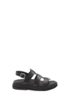 Celine Men Cage Leather Sandals