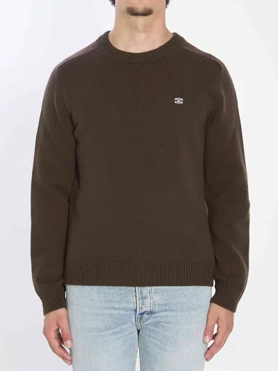 CELINE CELINE MEN WOOL AND CASHMERE CREWNECK