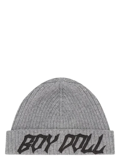 Celine Men's Wool Hat In Grey
