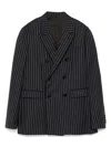 Celine Men Wool Jacket In Black