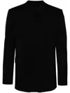 Celine Men Wool Single-breasted Jacket In Black