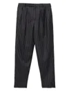 Celine Men Wool Trousers In Black