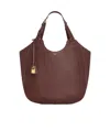 Celine Meo Leather Shoulder Bag In Brown