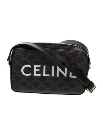 Pre-owned Celine Messenger Bag In Brown