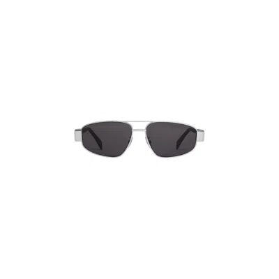 Celine Metal Aviator Sunglasses In Black
